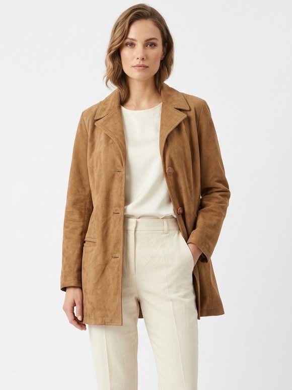 Veste en daim 