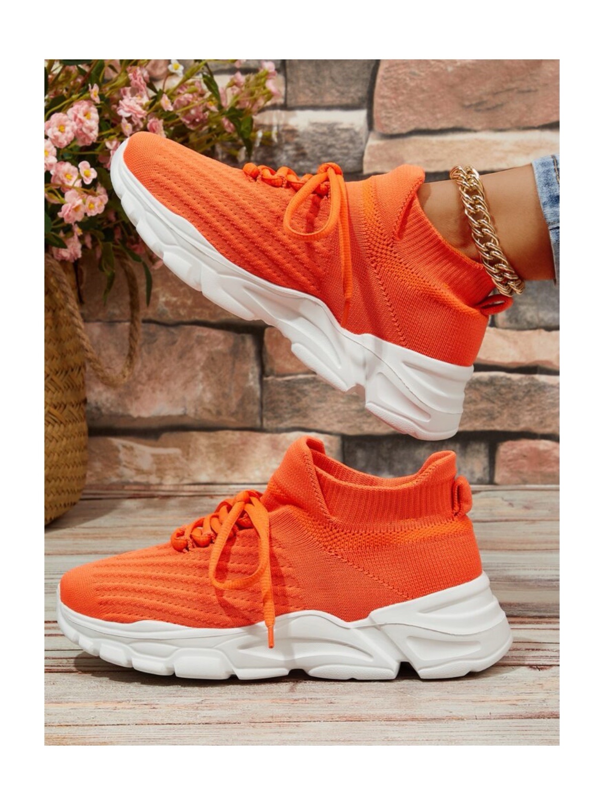 Basket "sock style " tres pratique 