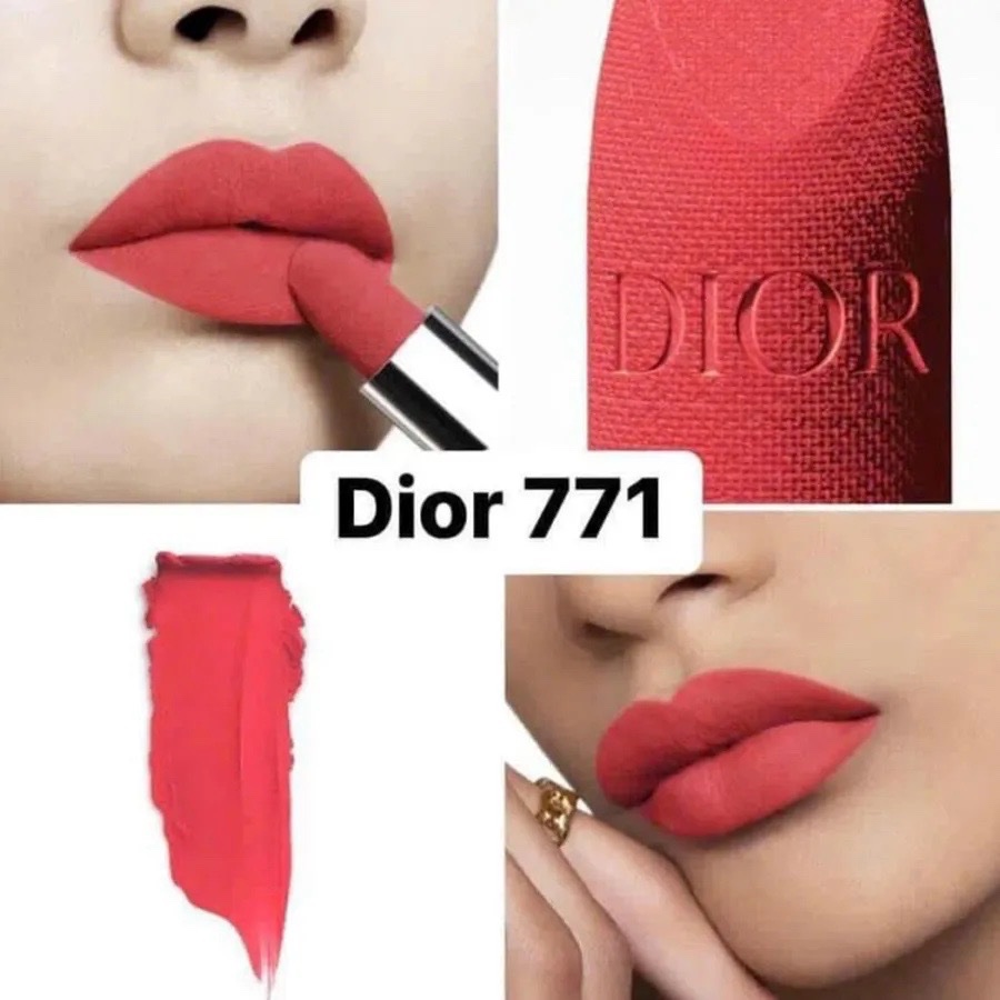 💄Rouge Dior Velvet - Teinte 771 Radiant (Tester)