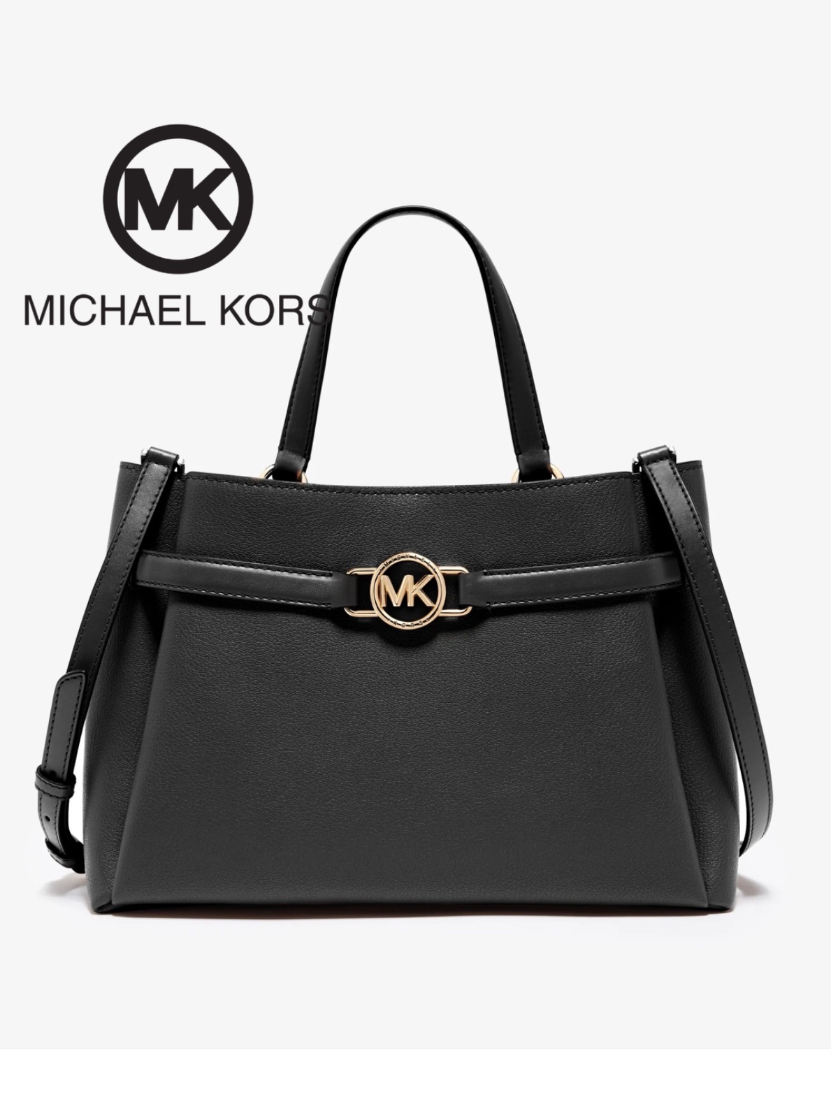 Micheal Kors Sac à main Angelina en cuir de taille moyenne
