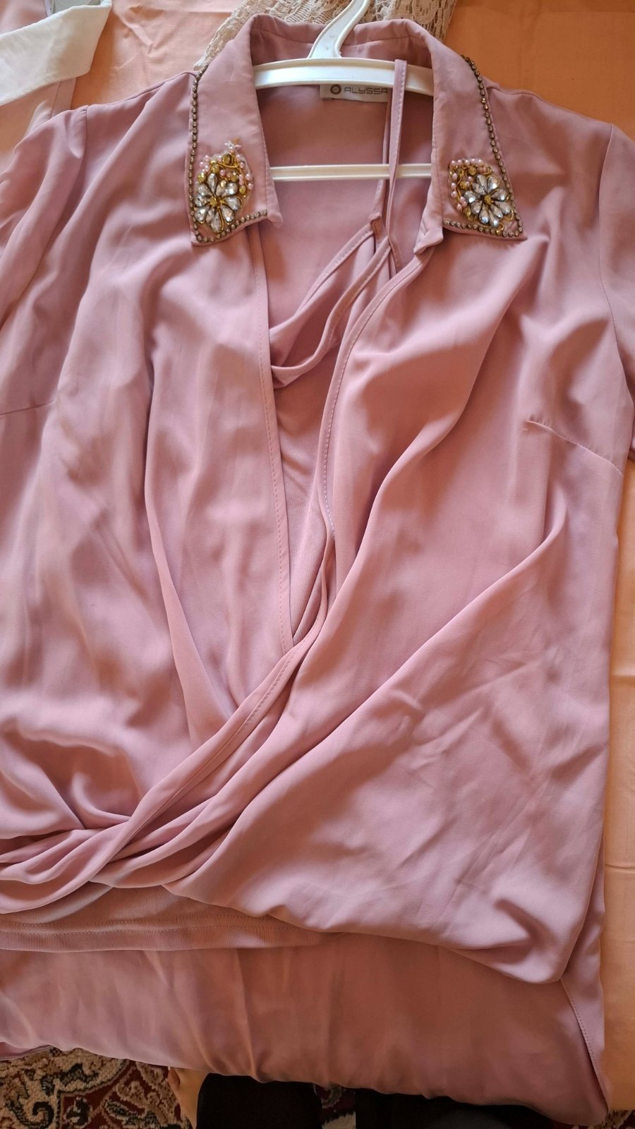 Chemise rose