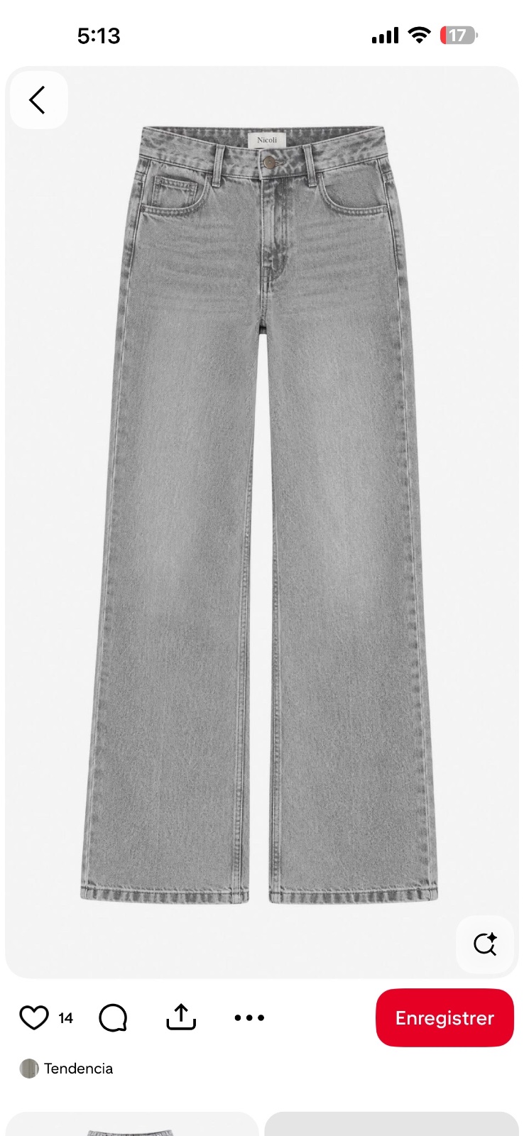 Pull and bear gray jeans