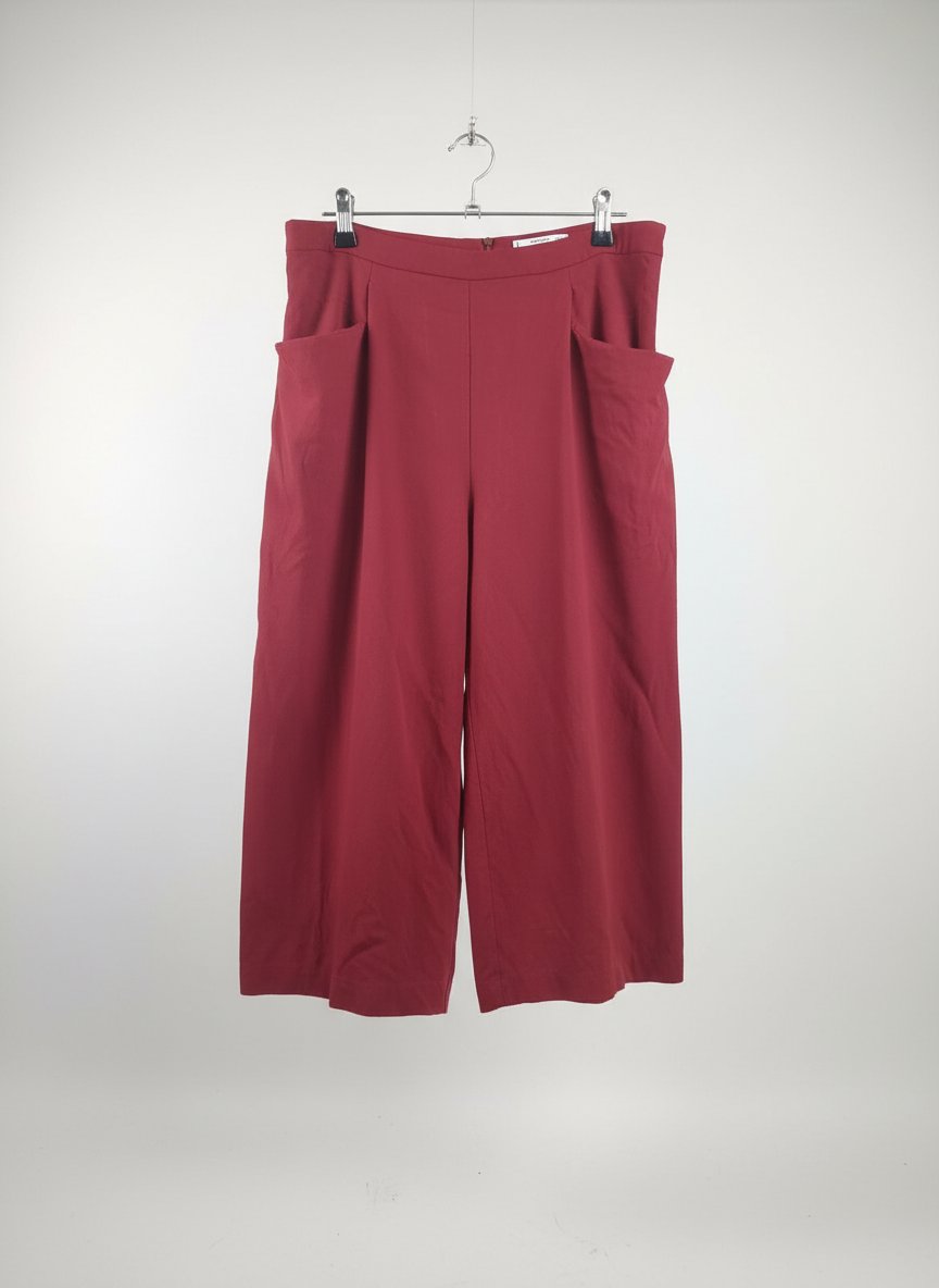 Burmoda short rouge brique 