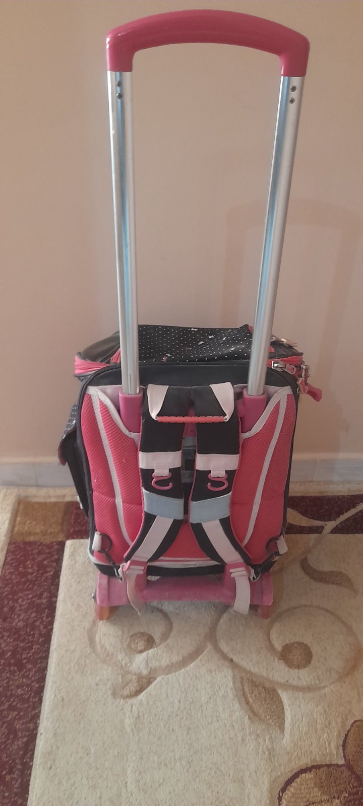 Cartable Scolaire à Roulettes "Bomi" pour Fille – Très Bon État