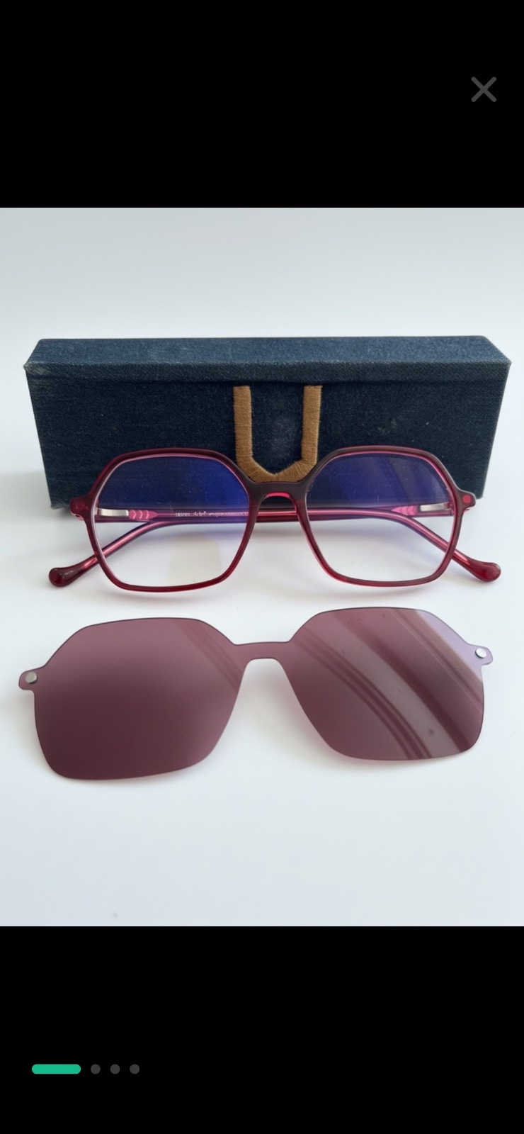 Lunettes de vue Jeans club avec applique