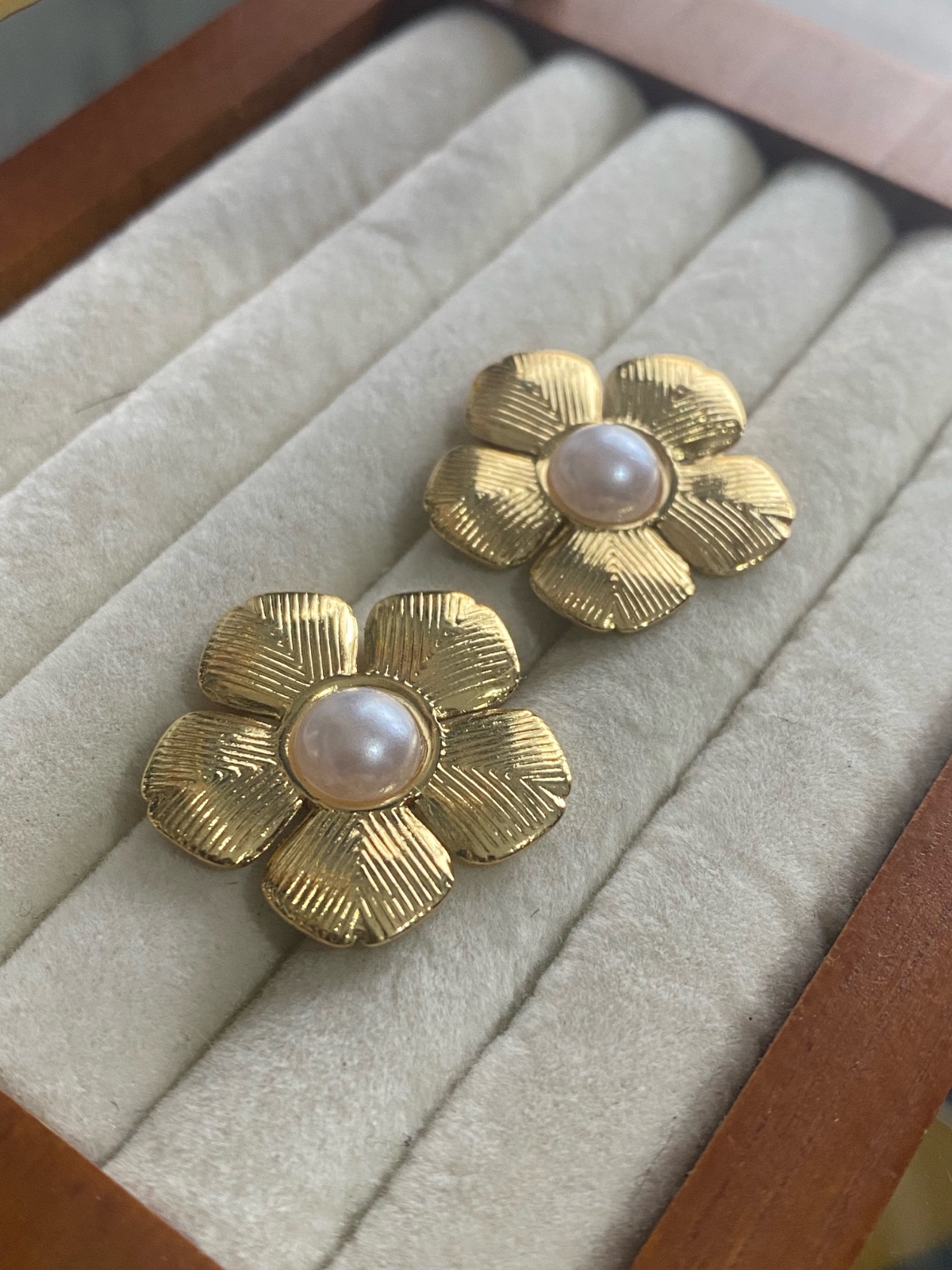 Boucles d’oreilles Fleur 