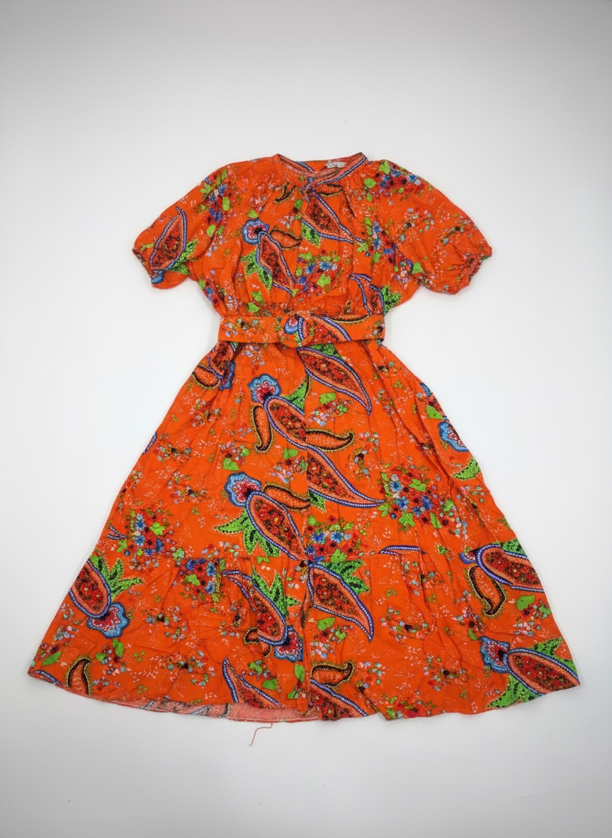 Robe avec ceinture