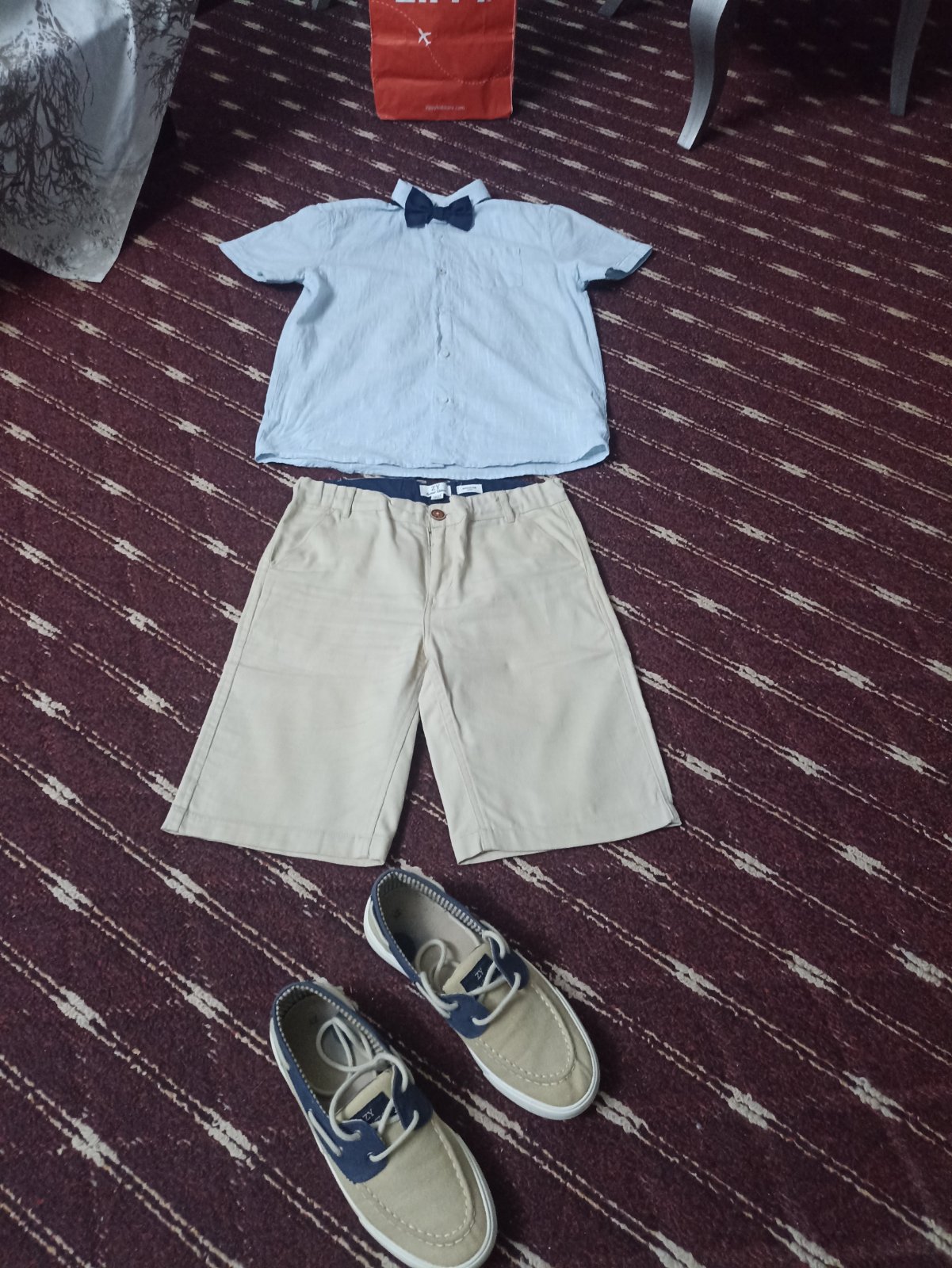 Ensemble chemise et short 