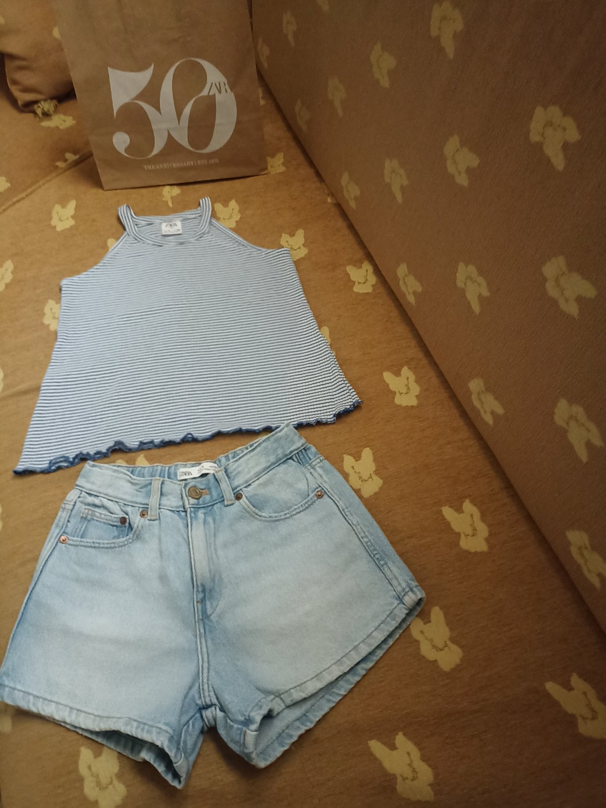 Ensemble top et short zara