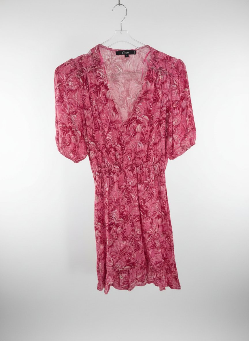 Robe de jour courte rose Etam taille s
