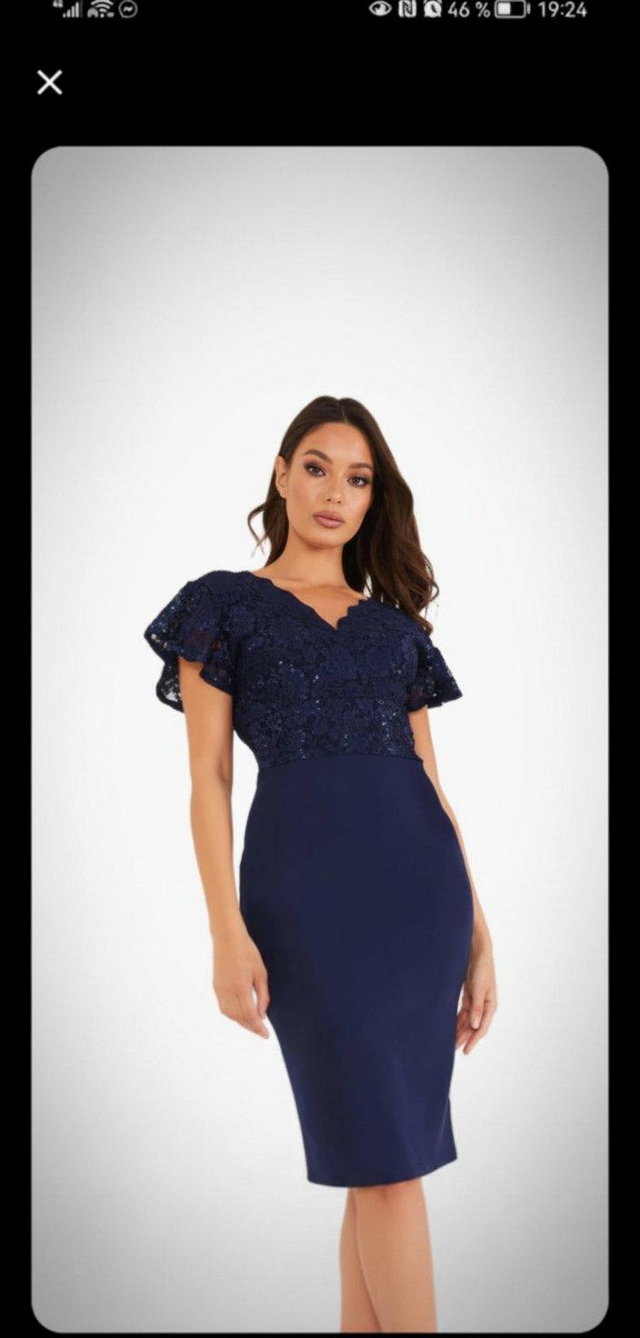 Robe bleue nuit