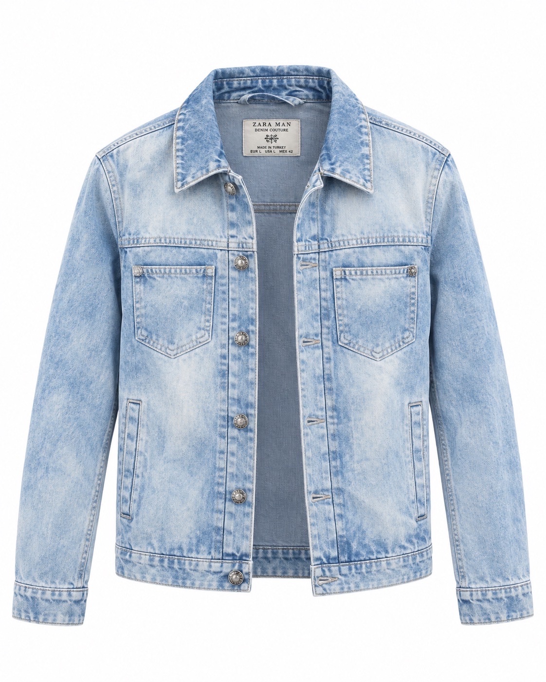 Veste Jean Zara Man