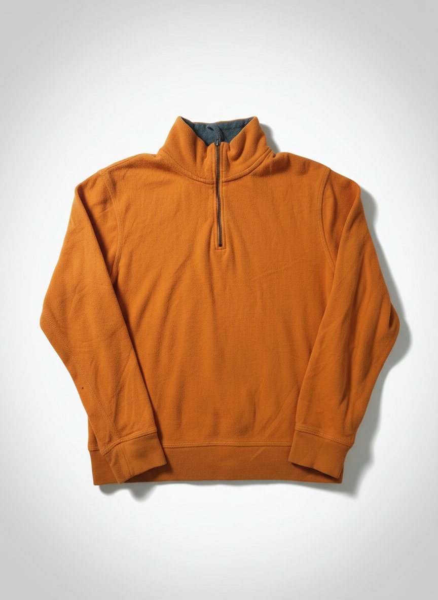 Pull col zippé 