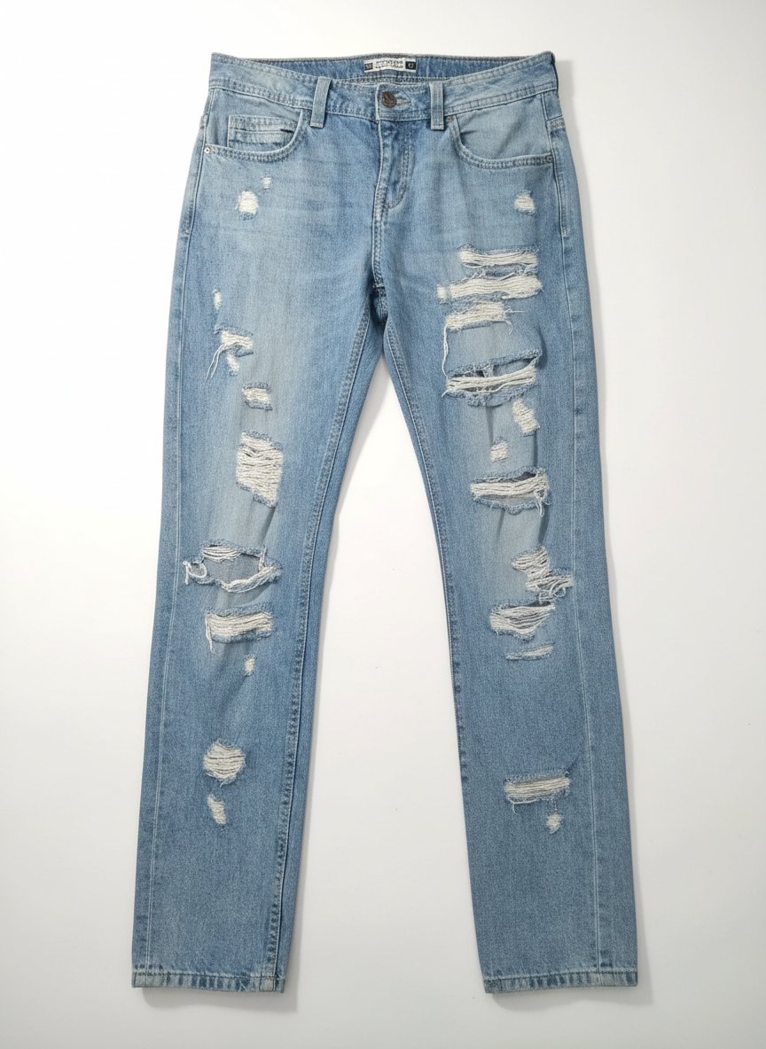 Pantalon Jean Déchiré 