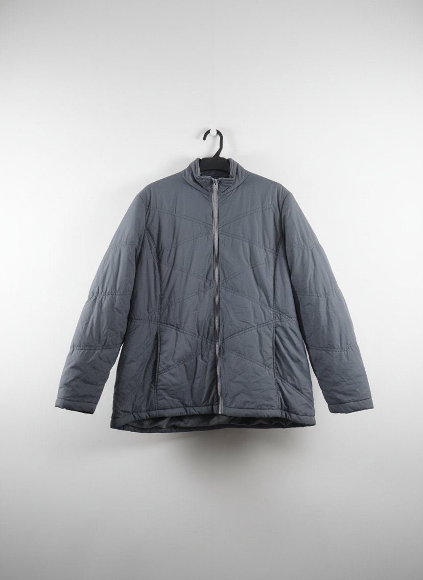 Veste Doudoune Gris