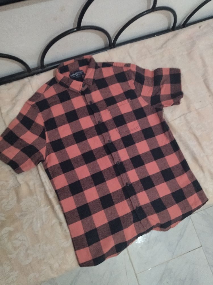 Chemise Carreaux Courte Manche