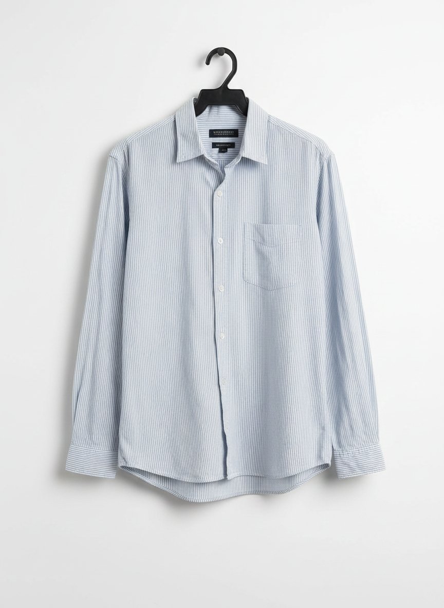 Chemise pour homme à rayures