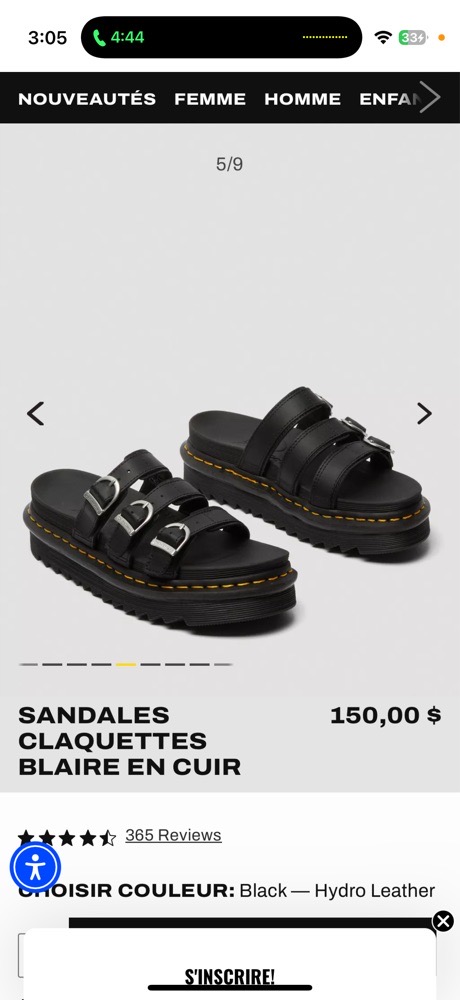 Sandales claquettes dr martens 
