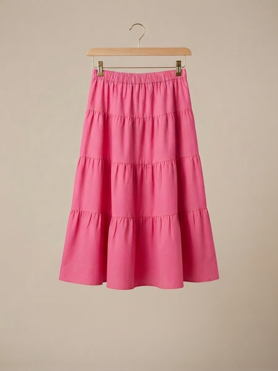 Jupe rose fushia 