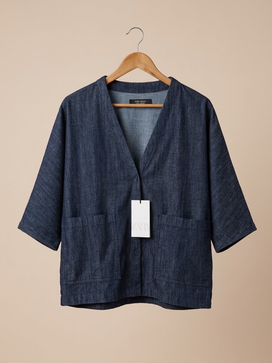 Chemise zara en jean neuve 