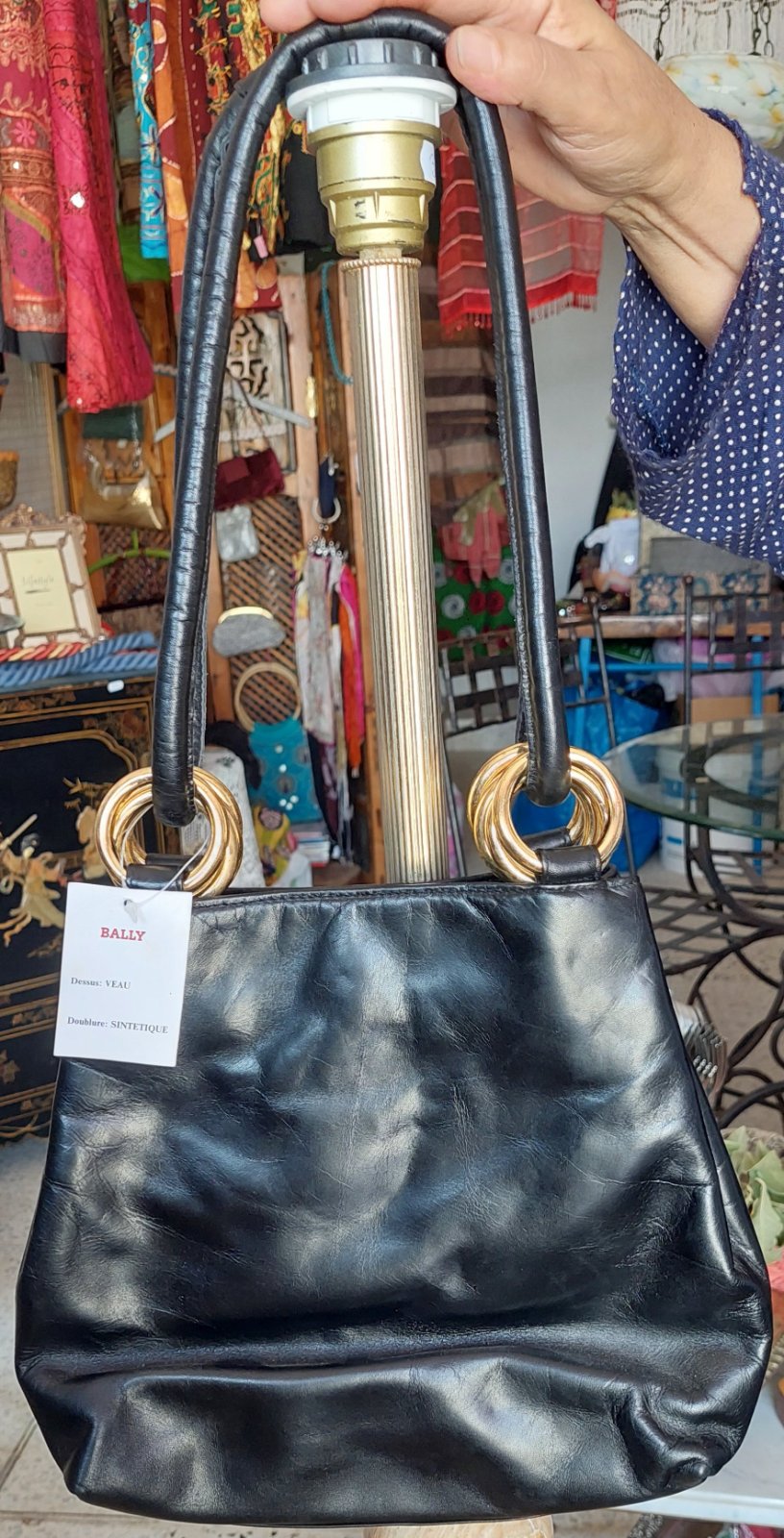 Sac à  bandoulière noire 