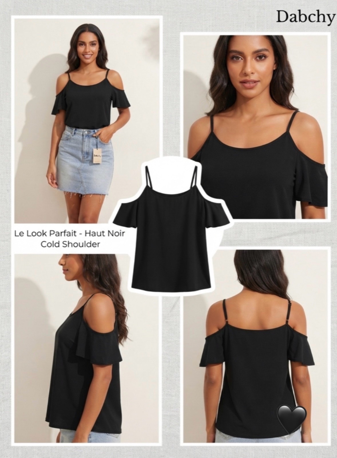 Haut noir 