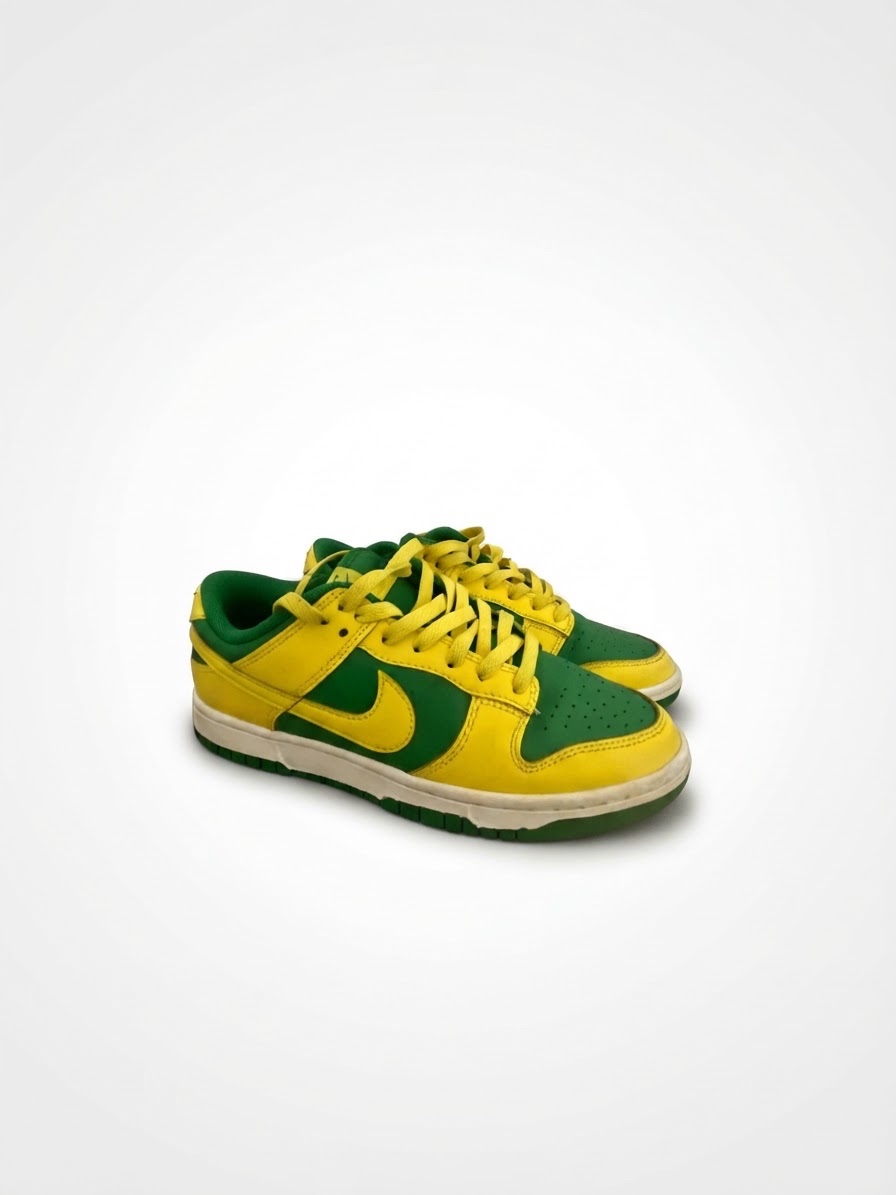 Nike Dunk Low jaune/vert