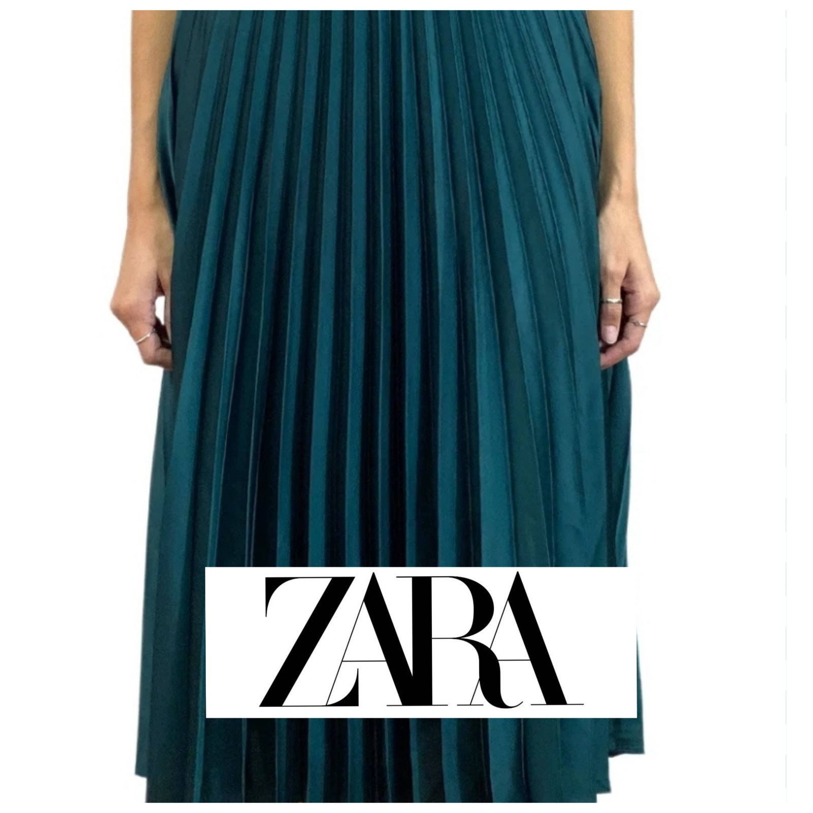 Jupe plissée en excellent état de la marque Zara