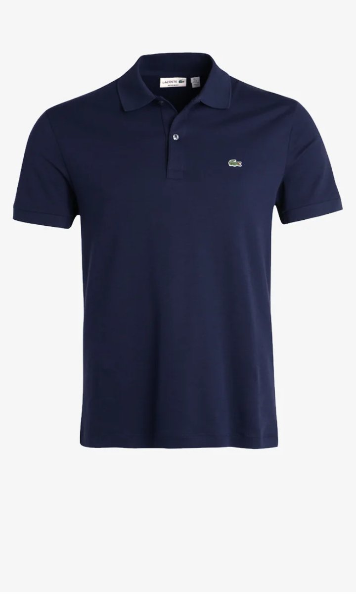 Lacoste Navy Blue Petit Piqué Polo Shirt,