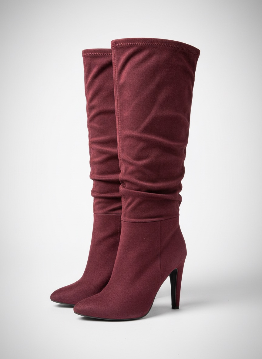 Bottes burgundy 