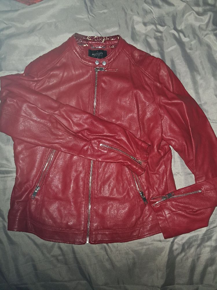 Jacket semi cuir d'automne  et hiver 