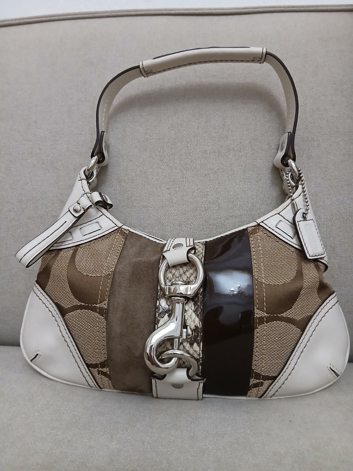 Coach mini hobo