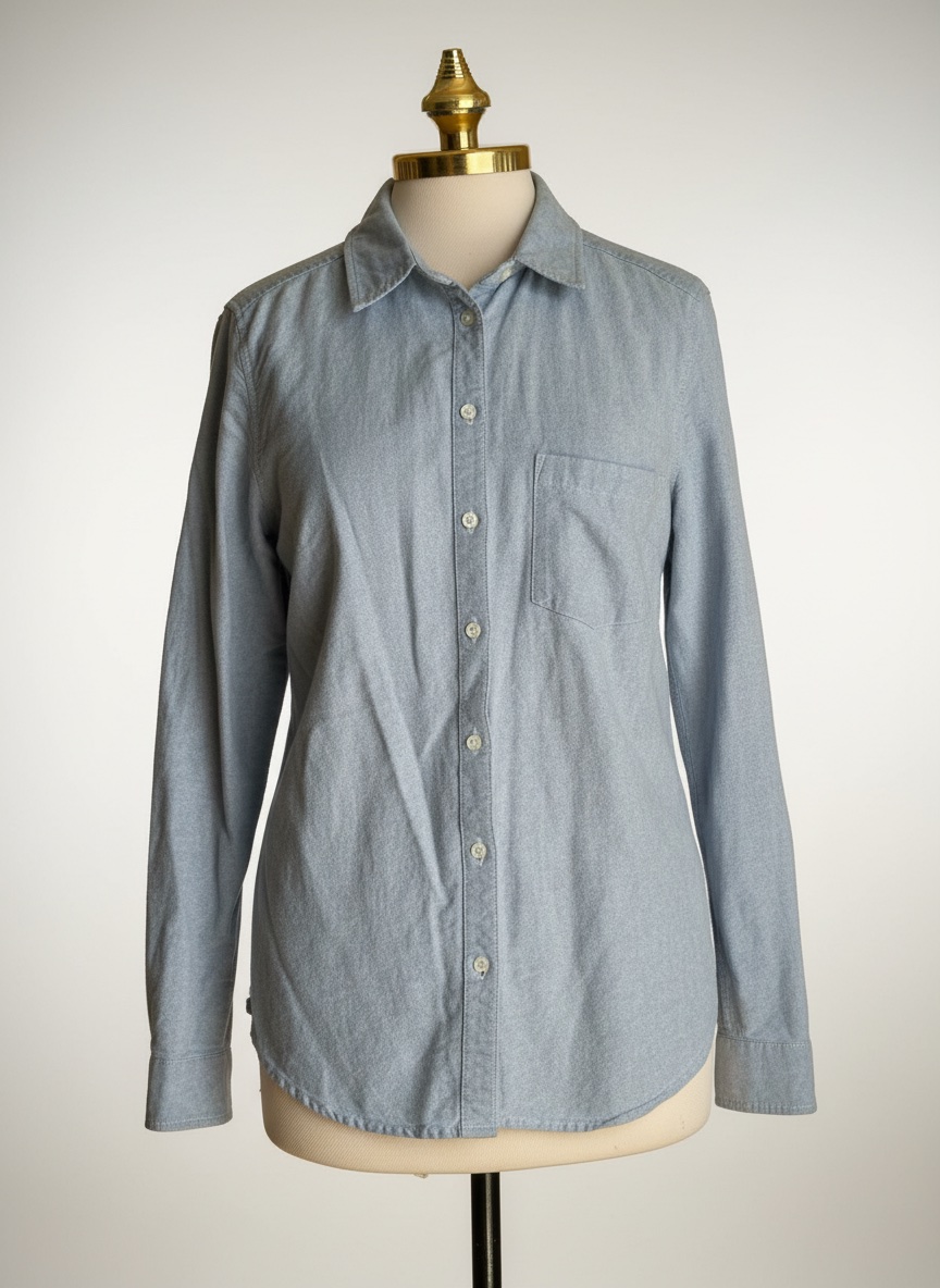 Chemise bleu