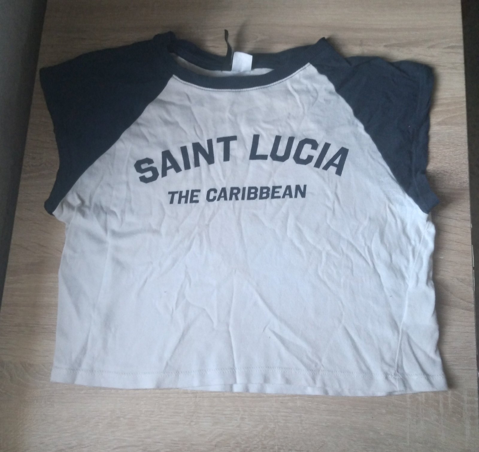 T-shirt style baseball Saint Lucia - État Neuf