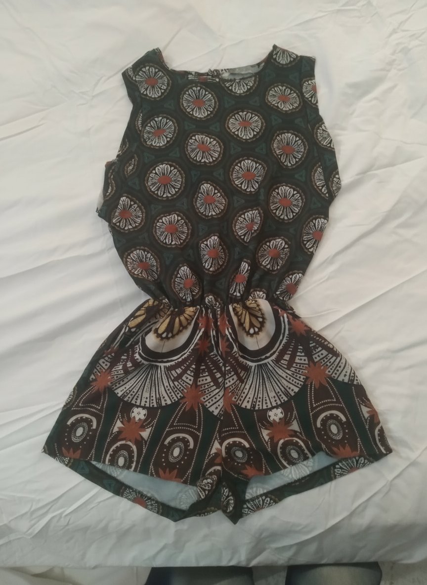Combi-short bohème 