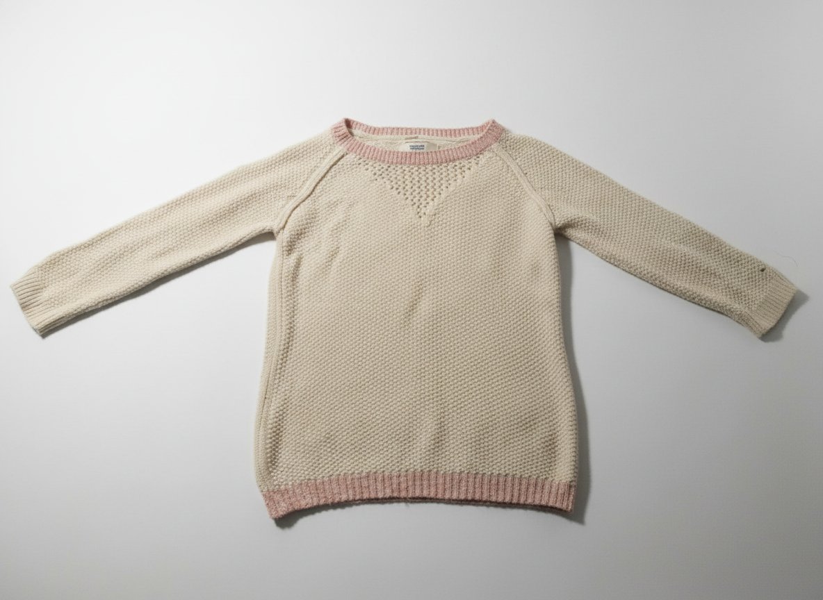 Pull en maille beige Hilfiger Denim Tommy Hilfiger 