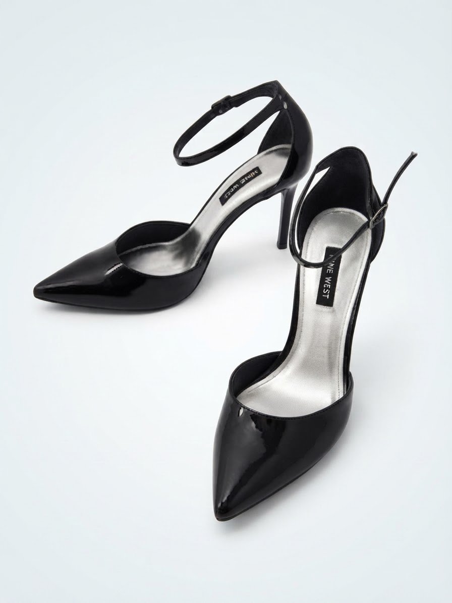 Escarpins Nine West Noirs Vernis T38