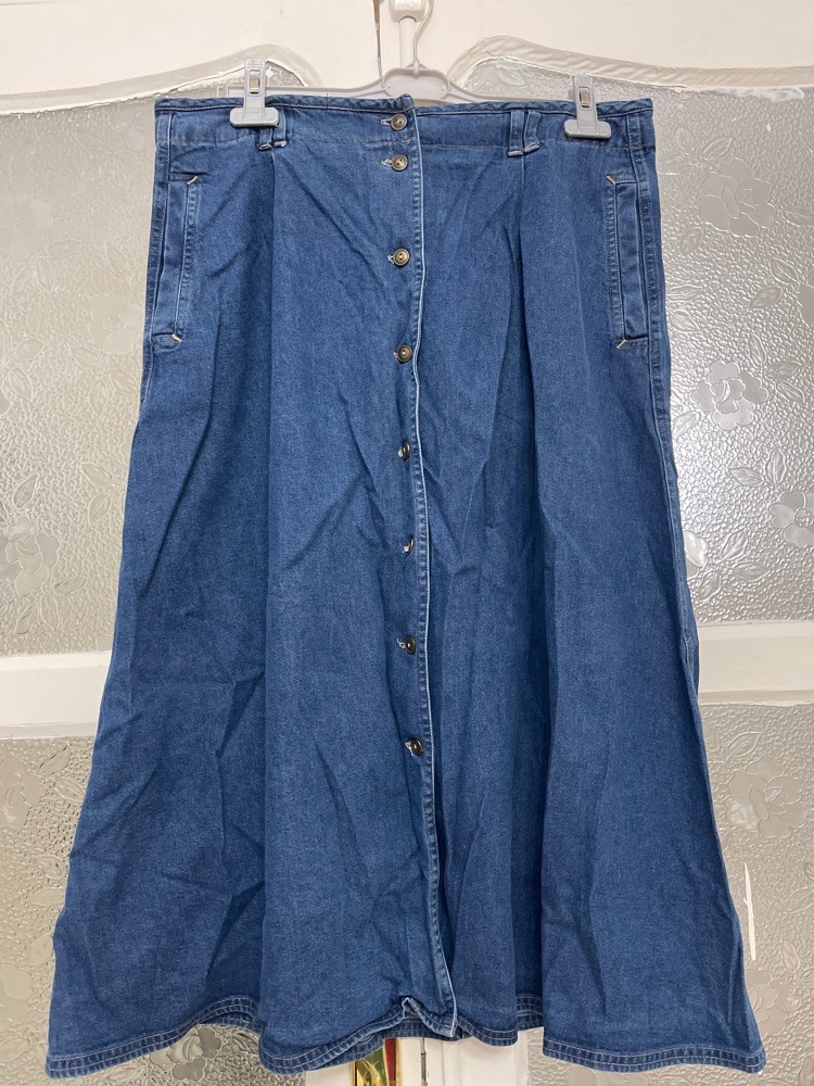 Jupe djean midi taille 46-48
