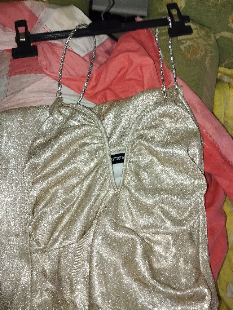 Robe soirée langue avec fonte
