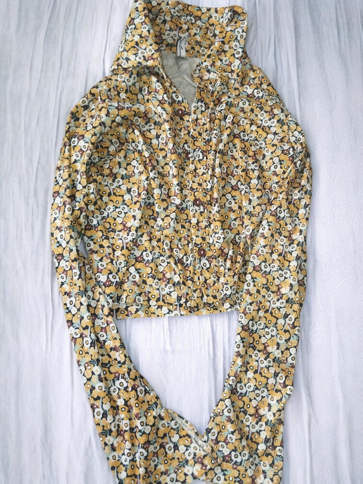 Chemise fleurie