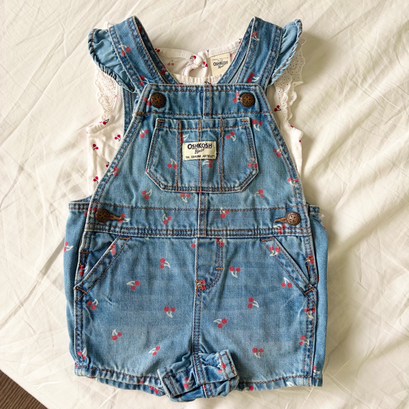 Salopette short