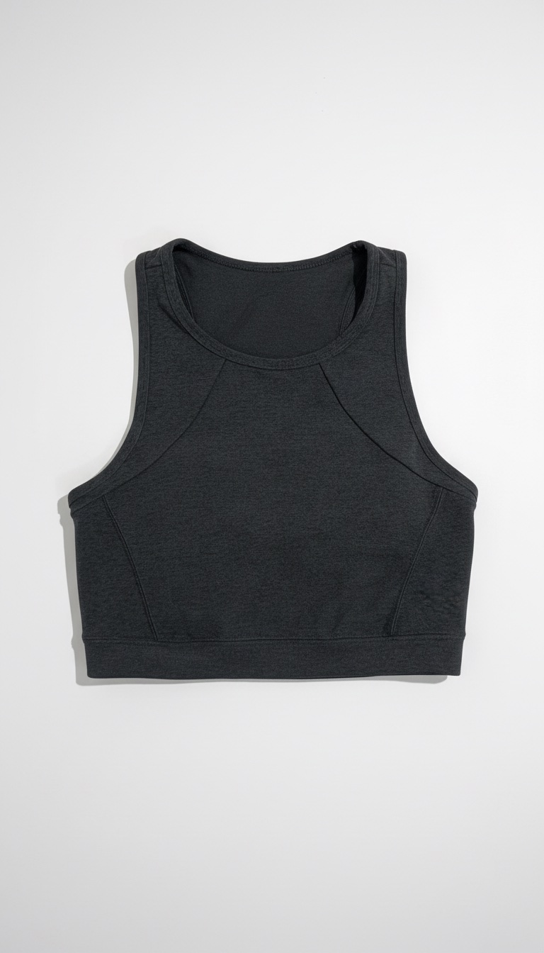Top de sport gris