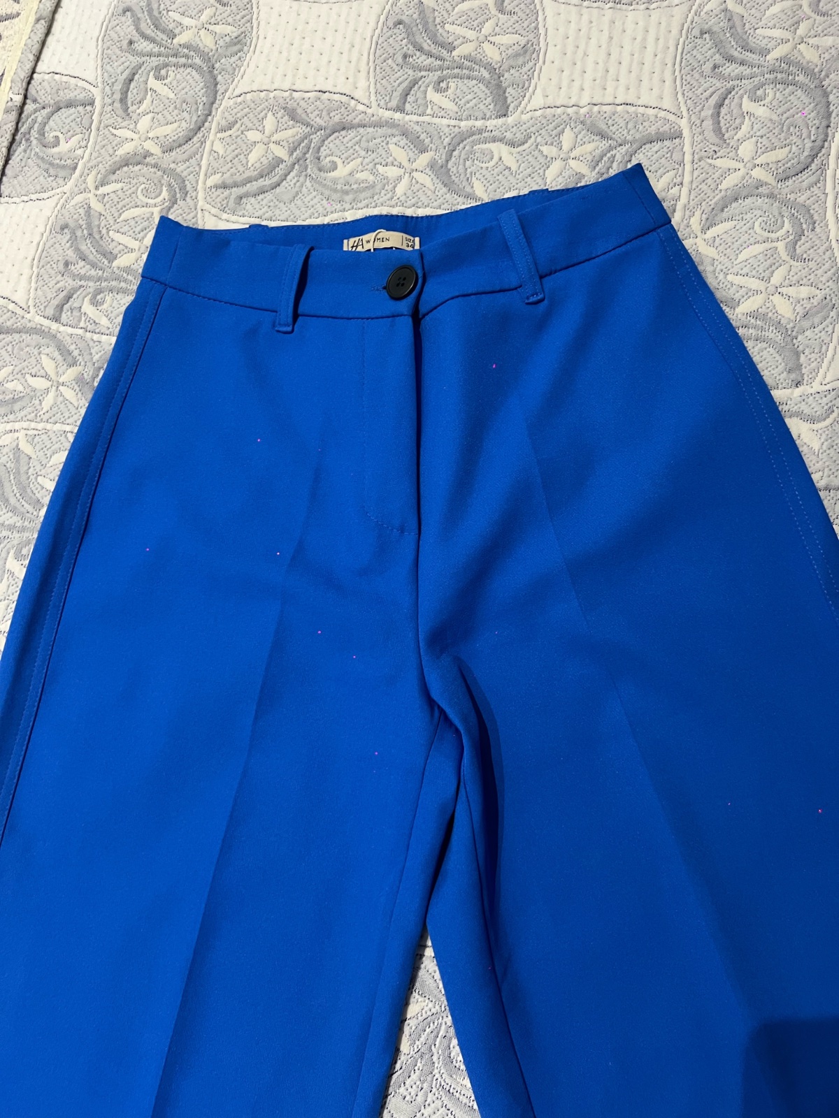 Pantalon bleue roi