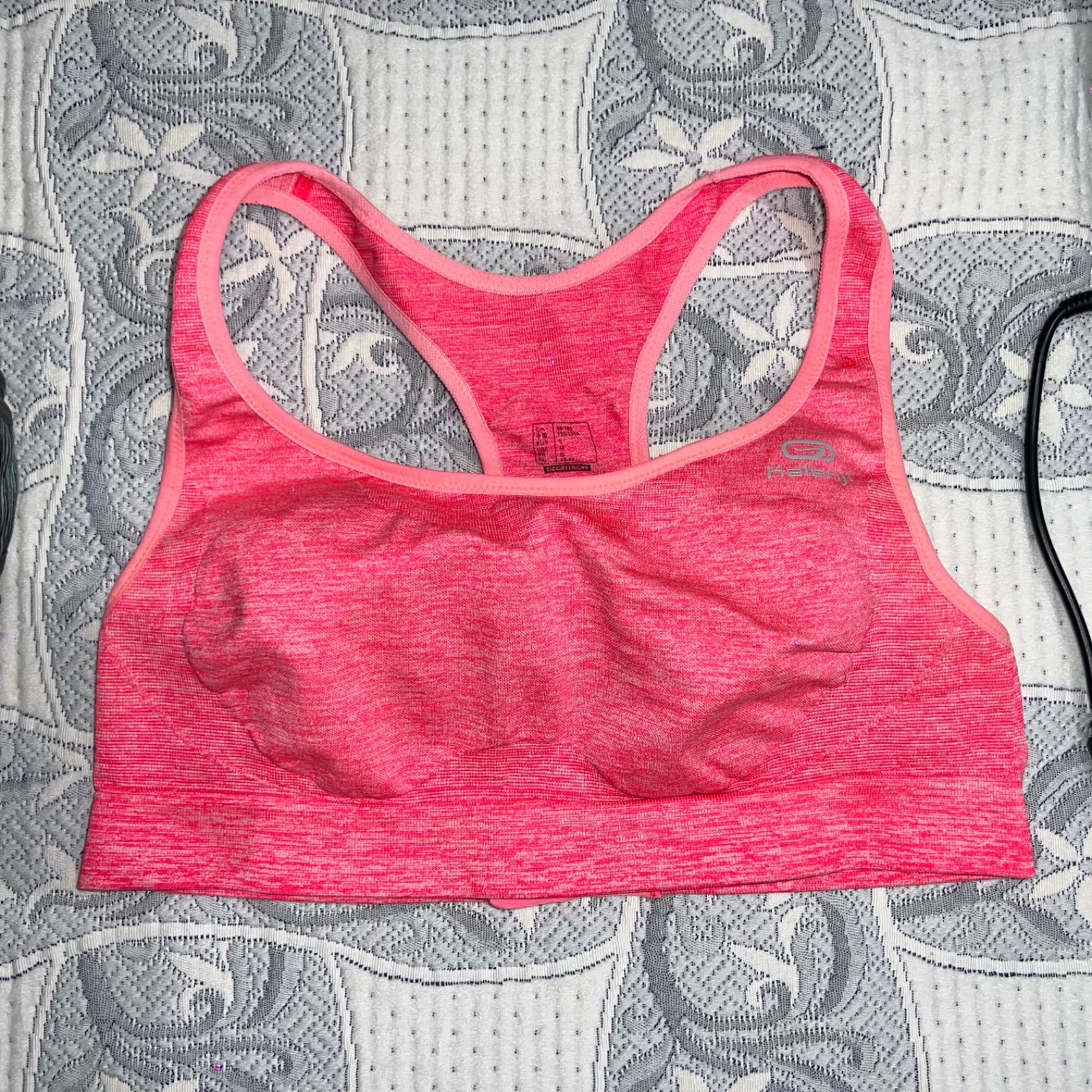Brassière rose kalenji taille L