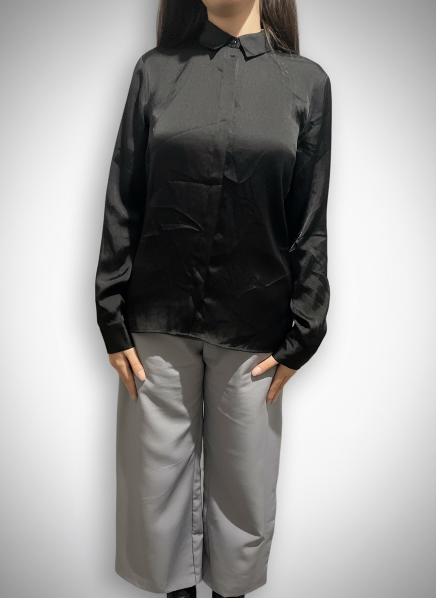 Chemise noir pour femme