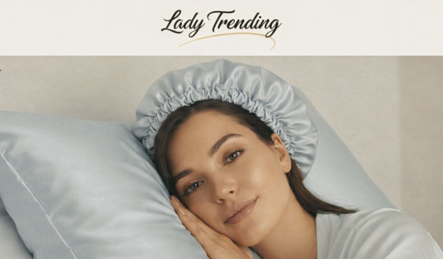Bonnet Nuit Satin Vert d'eau Élégant - Luxe et Protection Capillaire