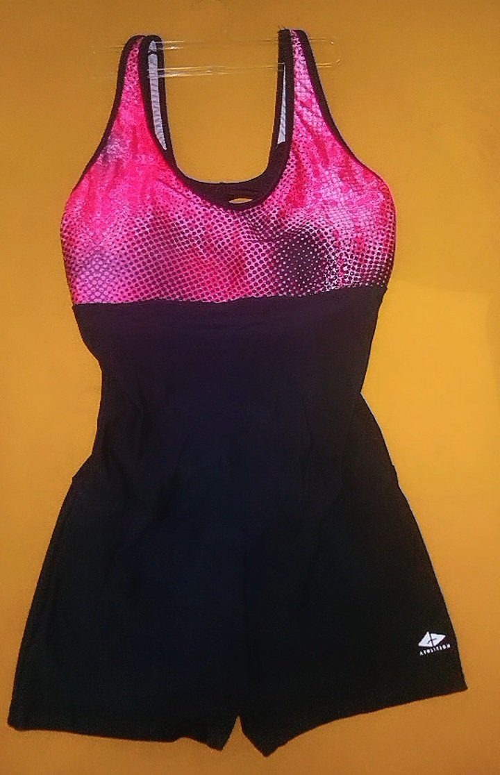 Maillot de bain 1 pièce shorty Athlitech (Style Legsuit) - Neuf/Excellent état