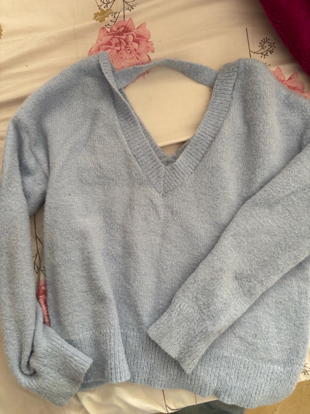 Pull bleu claire