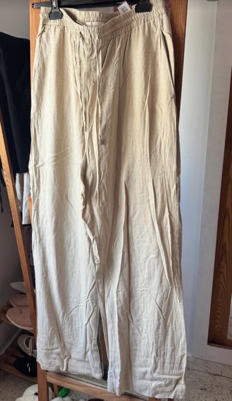 Pantalon en lin zara
