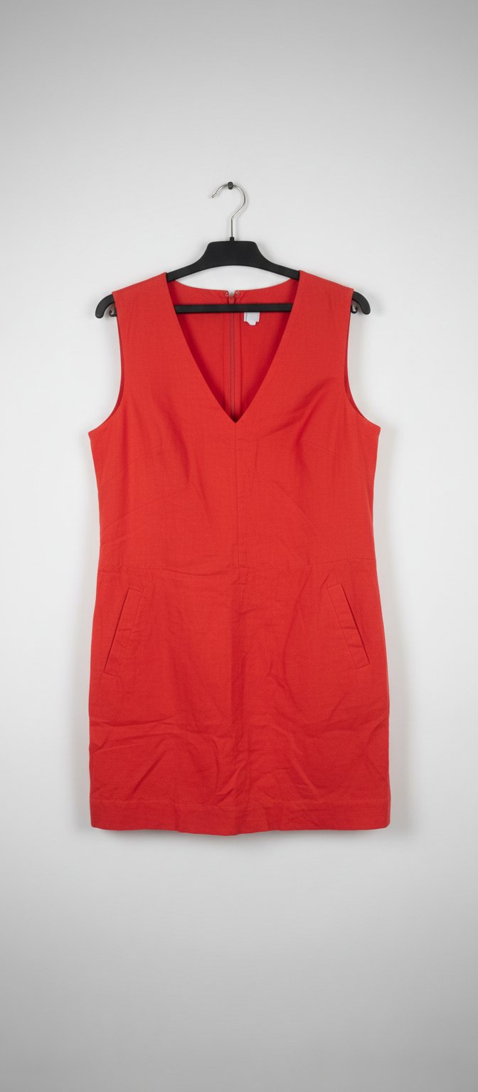 Robe en lin, couleur magnifique